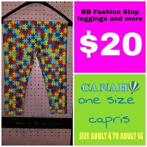 Autism puzzle piece leggings
